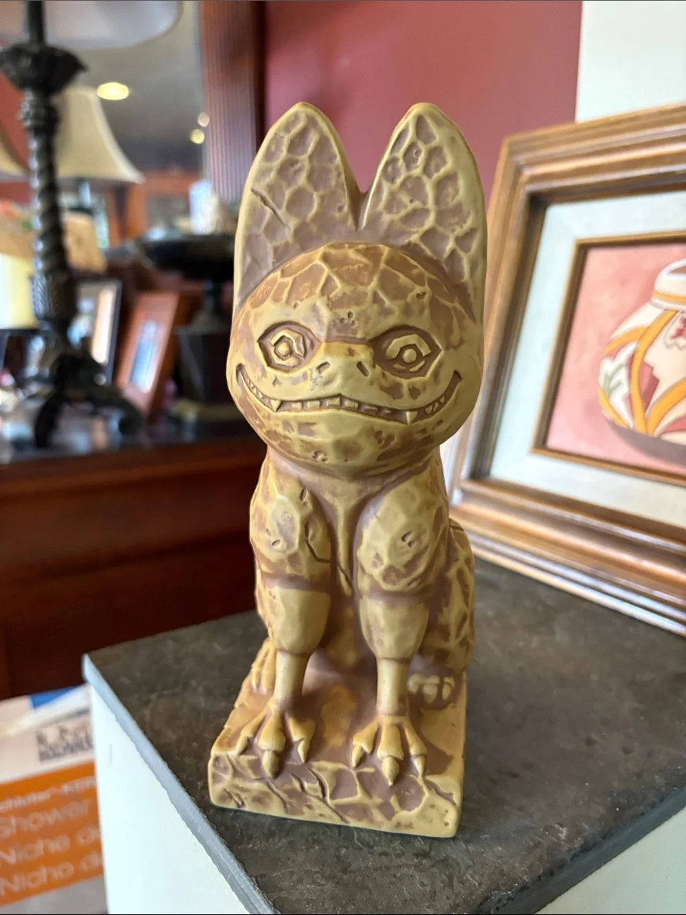 Disney Yellow-Brown Ceramic Fox Figurine